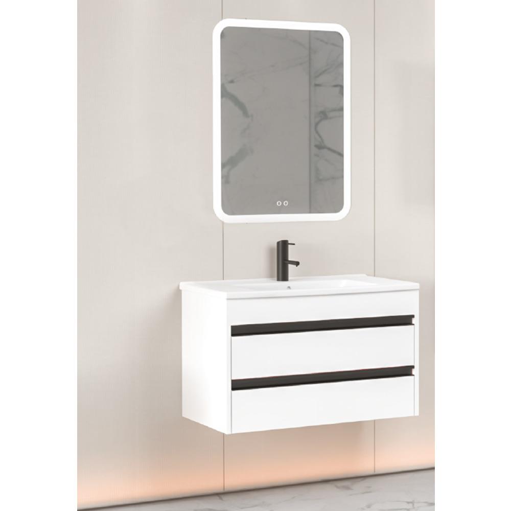 Aquanil Levante 85 Cm Cmr Banyo Dolabı - Beyaz resmi