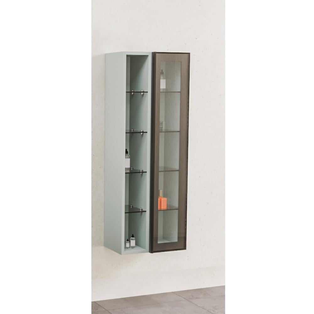 Aquanil Lilium Boy Dolabı - Siyah/Adaçayı Yeşili resmi