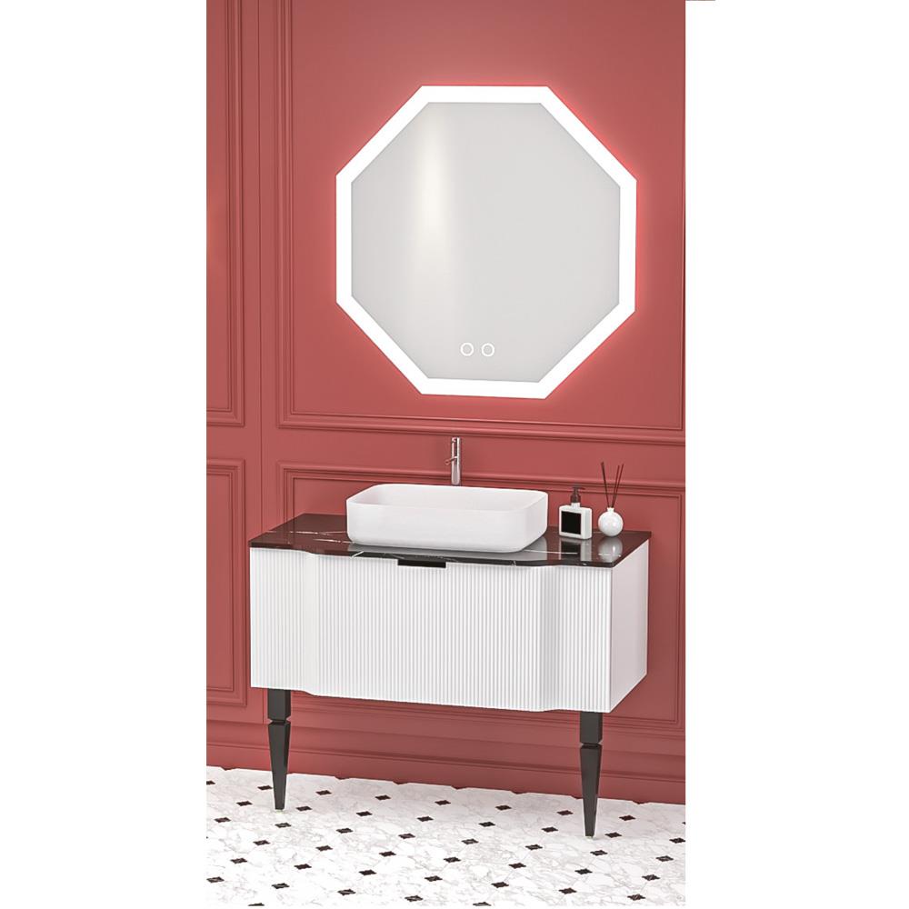 Aquanil Royal 100 Cm Banyo Dolabı - Beyaz resmi