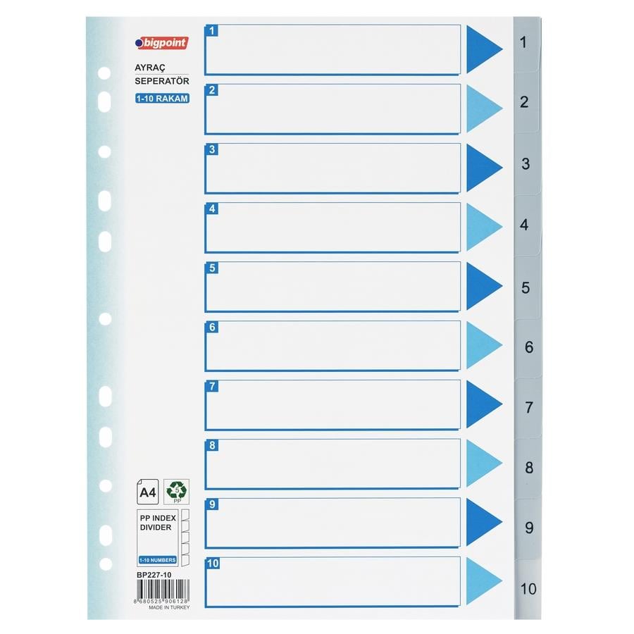 Bigpoint PP Seperatör 1-10 Rakamlı resmi