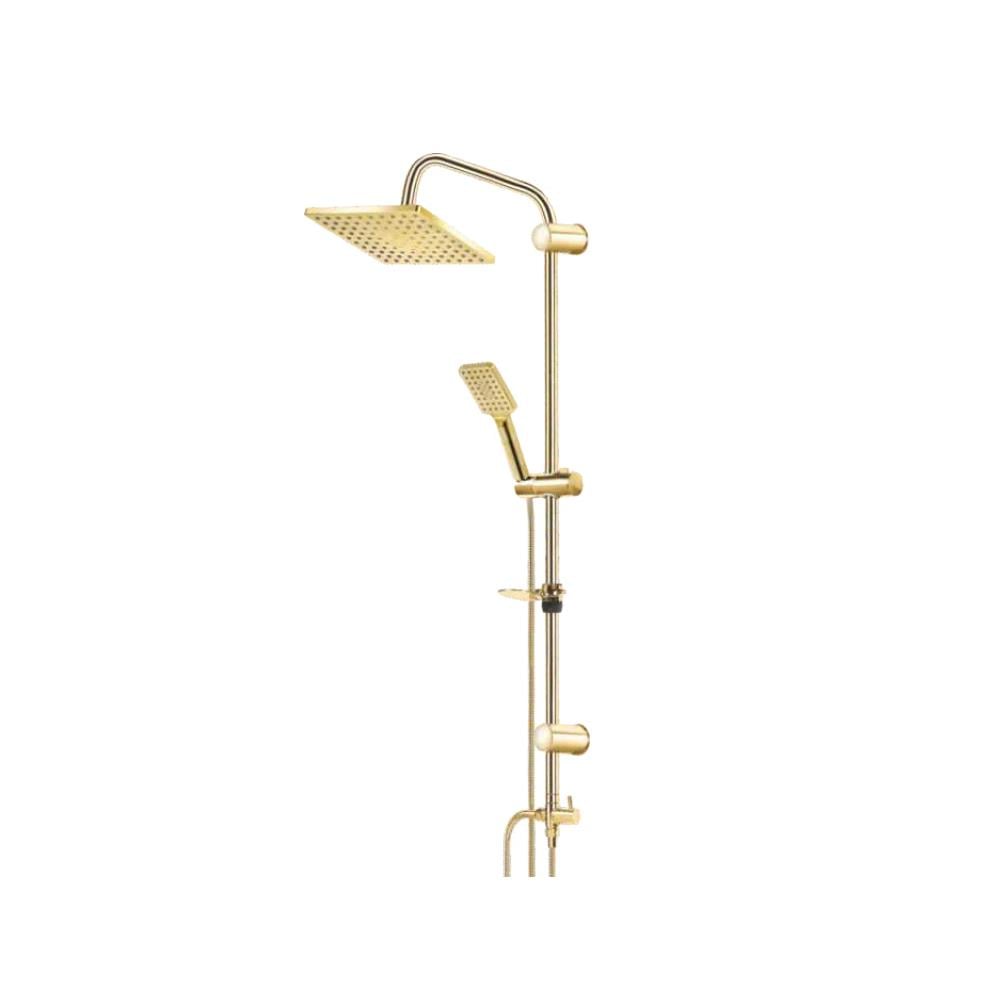 Venezia Gold Kare Yağmur Duş Seti 5057206 resmi