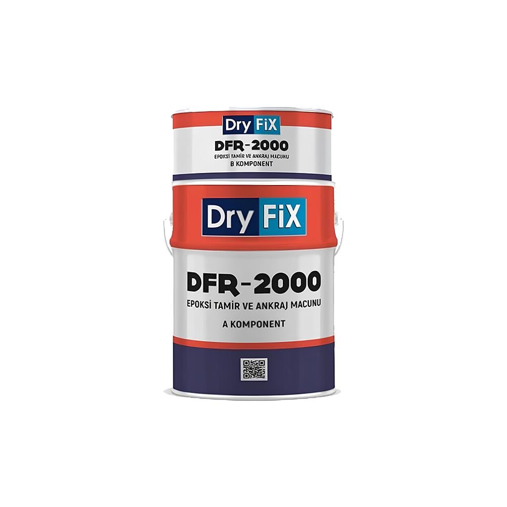 Dryfix DFR 2000 Tix Epoksi Tamir ve Ankraj Macunu 5 kg resmi