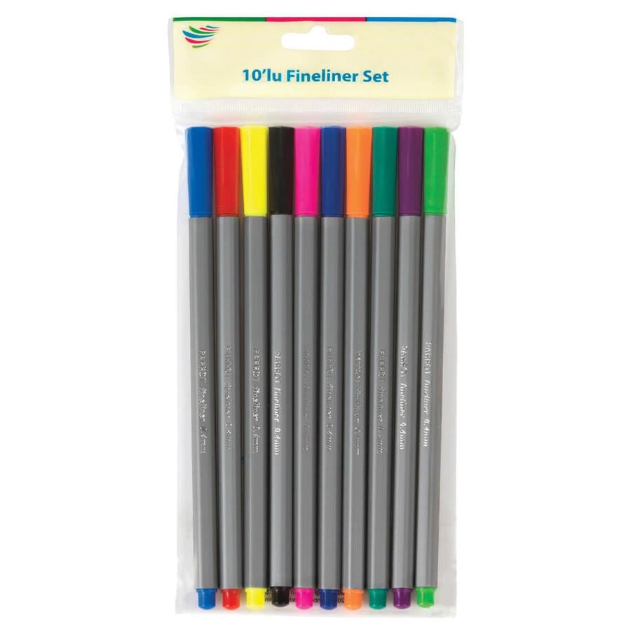 Parrot Fineliner 10'Lu Blister resmi