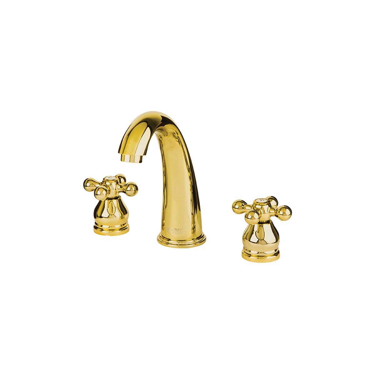 Newarc Nostalgic Üç Delikli Lavabo Bataryası Altın 290661 resmi