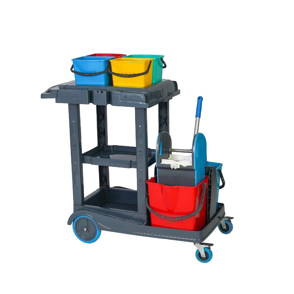 Üçtem Hd884 Herkül Duo Kat Temizlik Arabası resmi