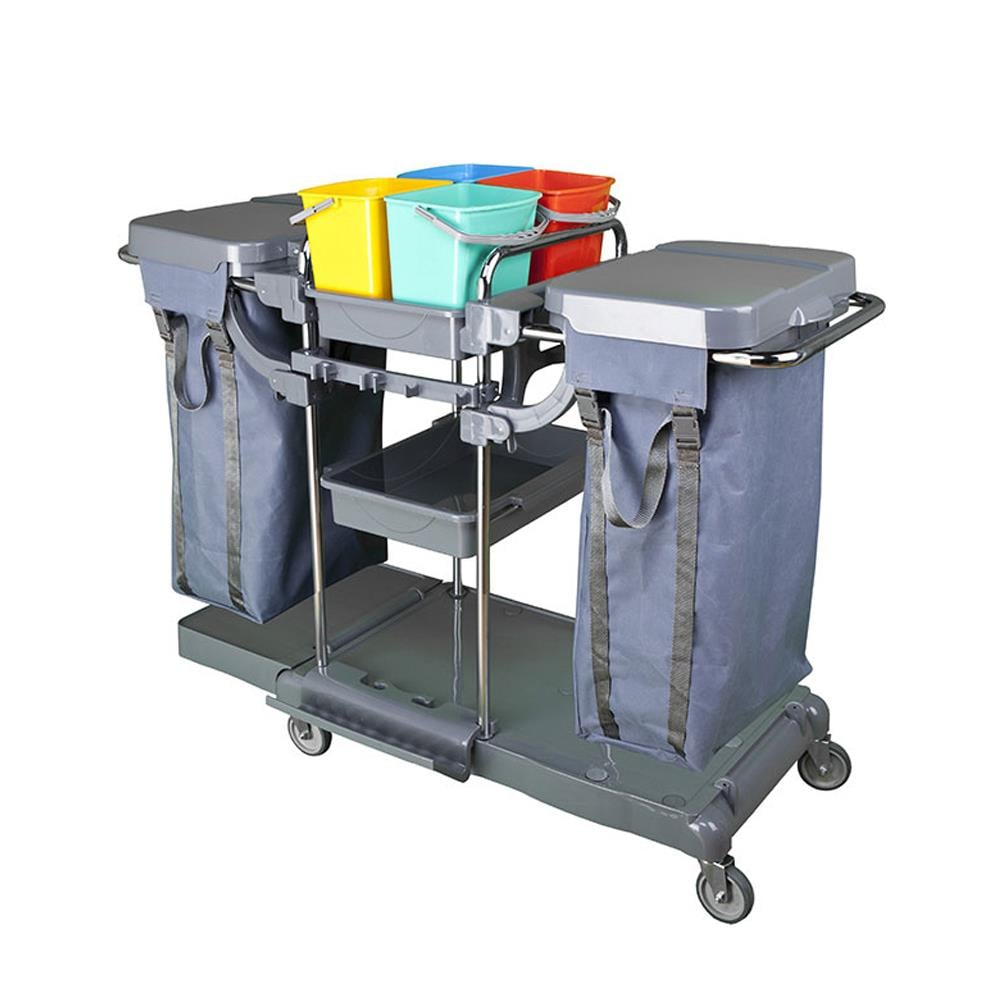 Üçtem Ka635Jk Jumbo Kat Temizlik Arabası resmi