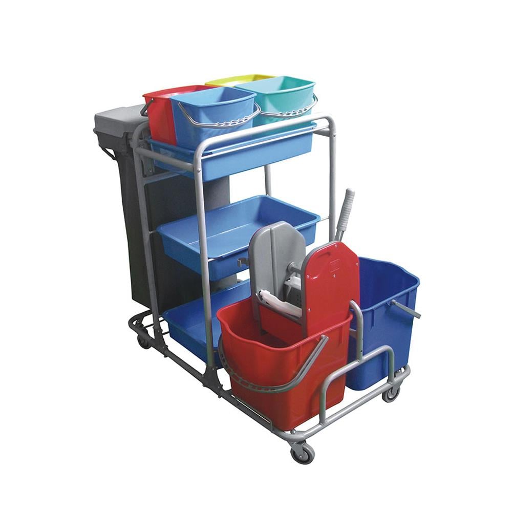 Üçtem Ka911Yb Yakamoz Kat Temizlik Arabası resmi