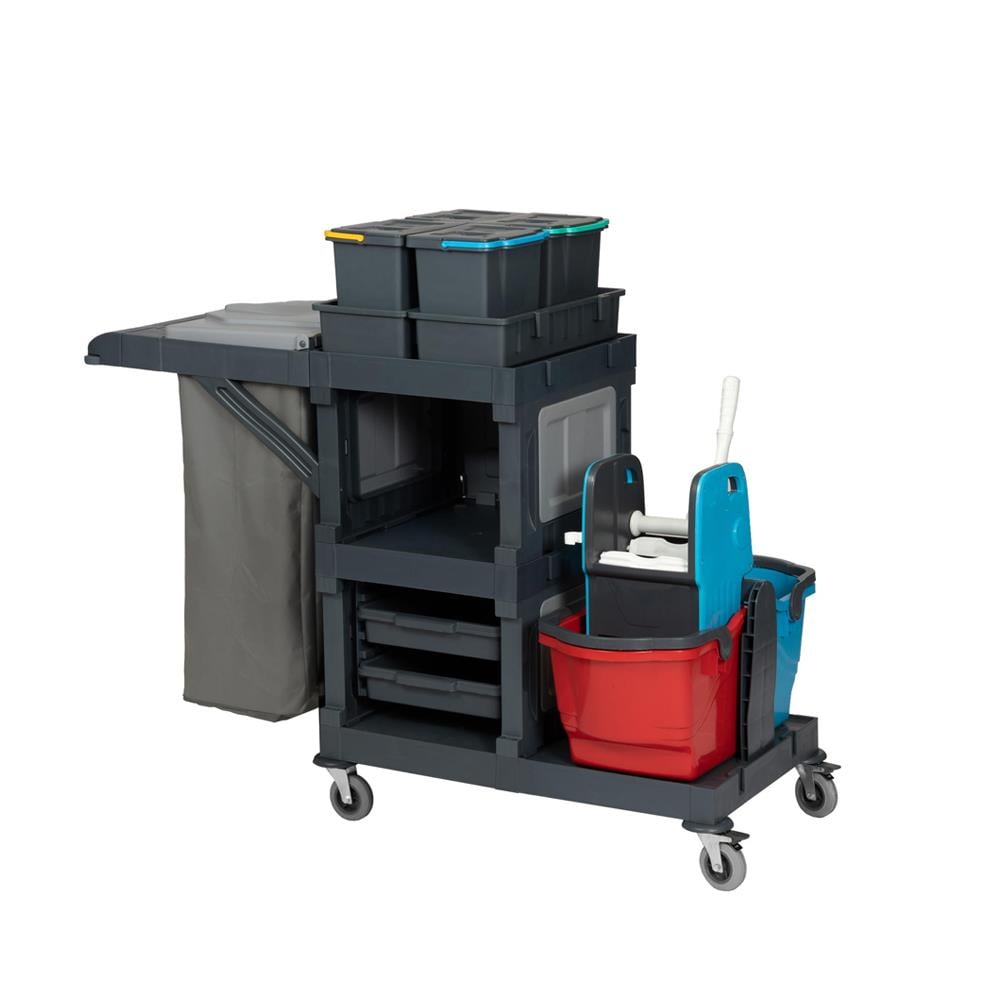 Alfacart Ac2138 Kat Temizlik Arabası resmi