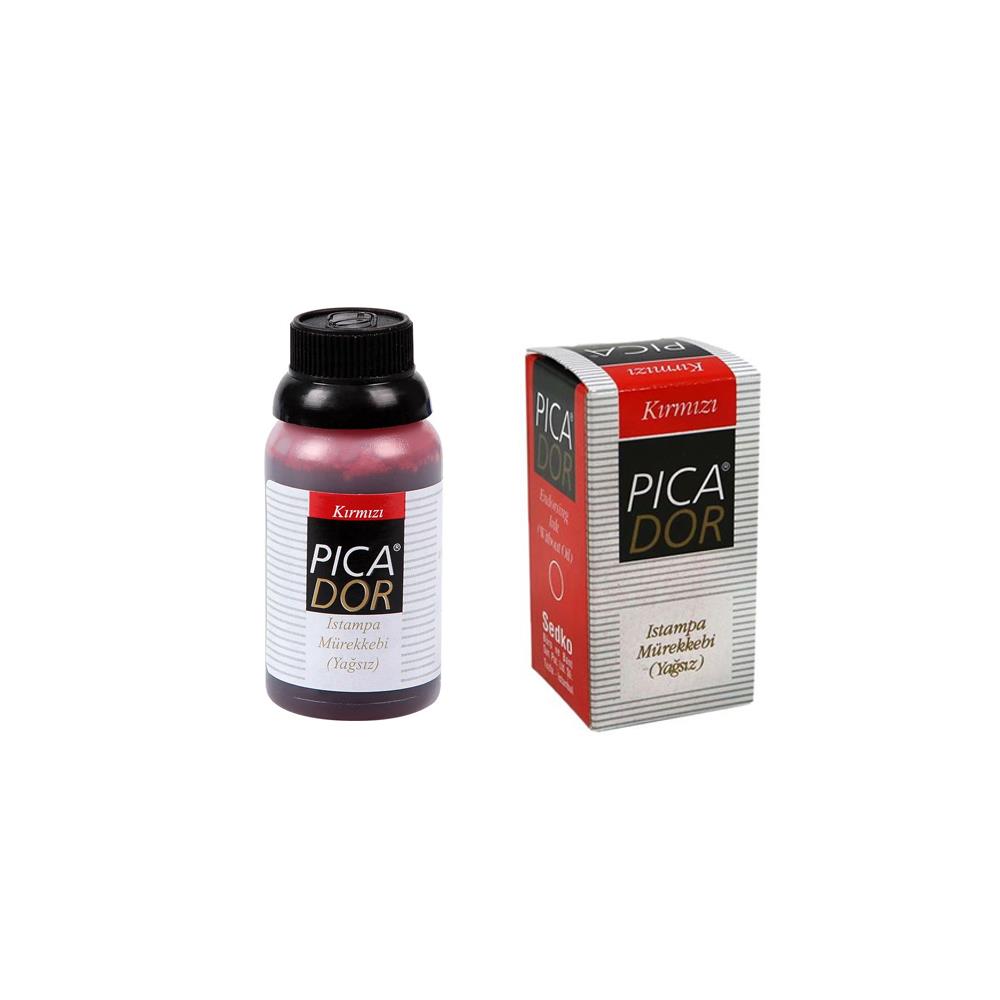 Picador Istampa Mürekkebi 30Cc Kırmızı resmi