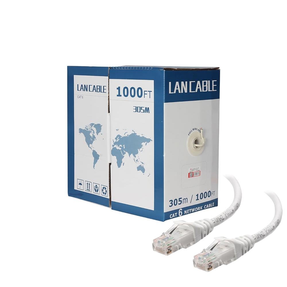 Powermaster 23 Awg 0.41Mm Utp Cu Cat6 Kablo resmi