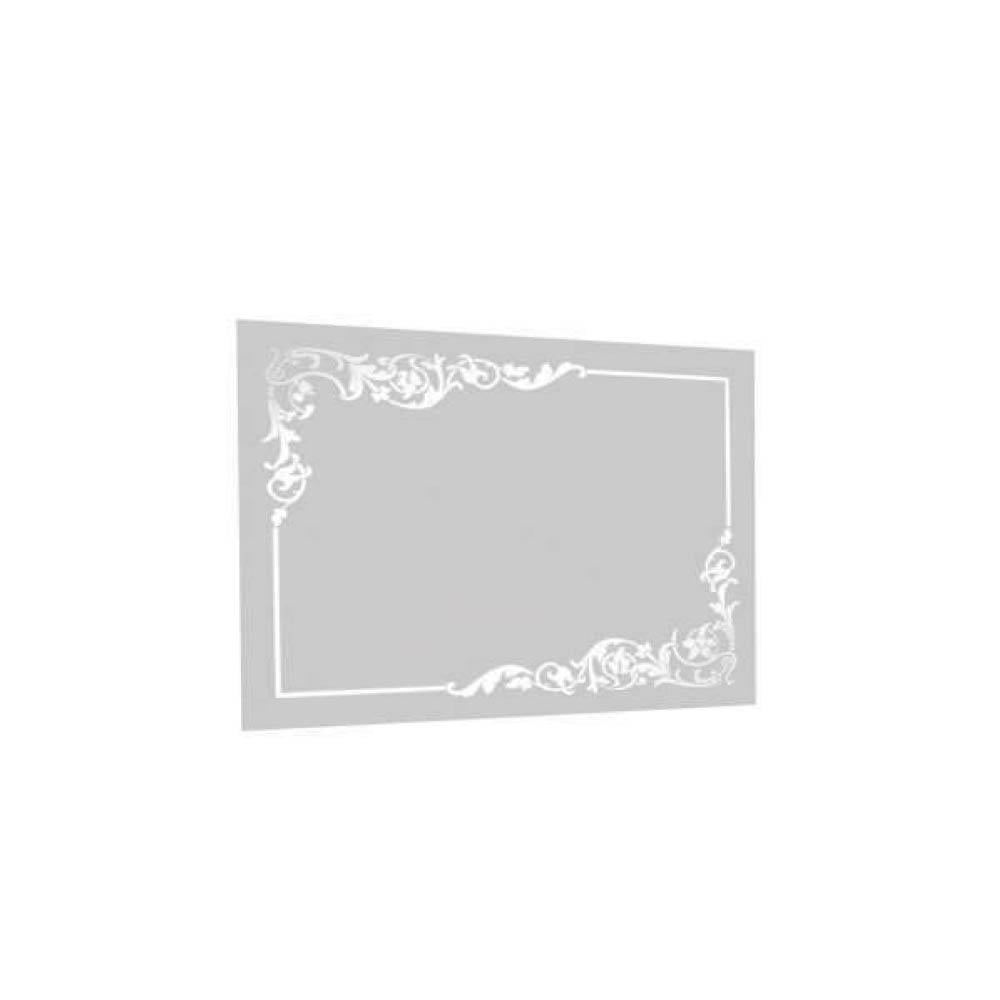 Maxiflow Desenli Ledli Ayna 80X60 Cm 34650 resmi