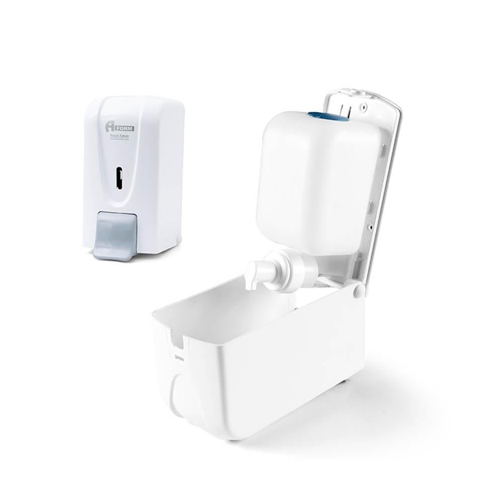 A Form Dökme Köpük Sabun Dispenseri Beyaz 1000 Ml Dsa 100 resmi