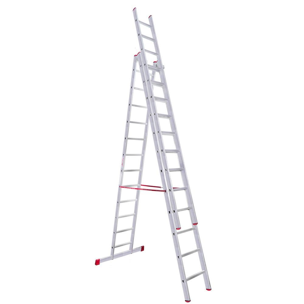 Akrobat A Tipi Sürgülü Alüminyum Merdiven 2X250 Cm resmi