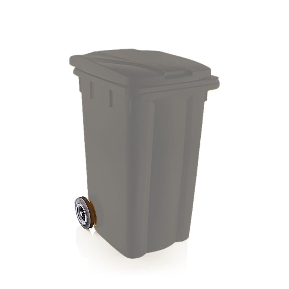 Şenyayla 240 Lt Tekerlekli Çöp Konteyneri Gri 6510 resmi