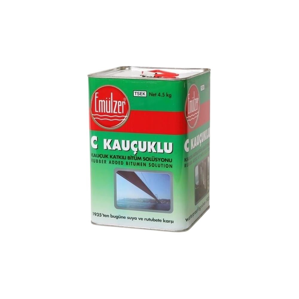 Emülzer C Kauçuk Katkılı Bitüm Solüsyonu 4,5 Kg resmi