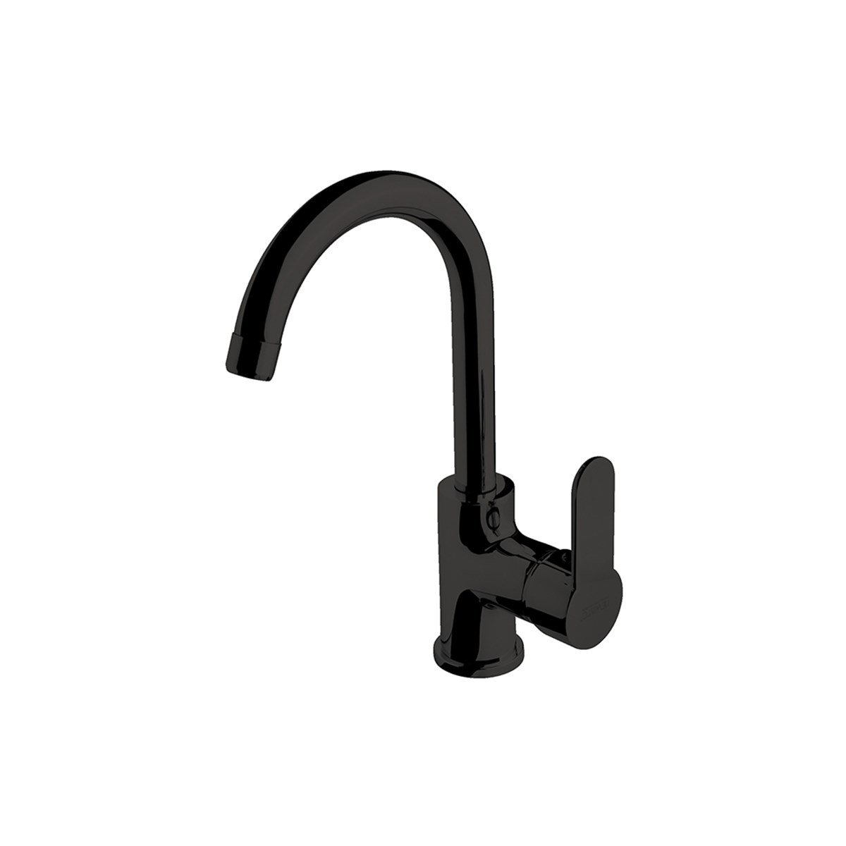 Newarc Domino Dönerli Lavabo Bataryası Siyah 971731B resmi