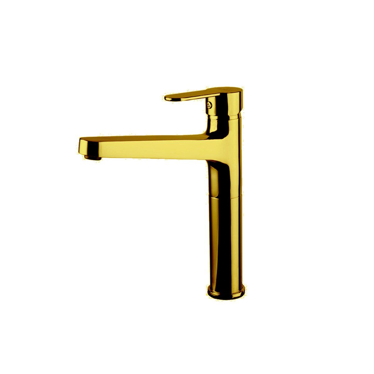 Newarc Domino Çanak Tipi  Lavabo Bataryası Altın 971008 resmi