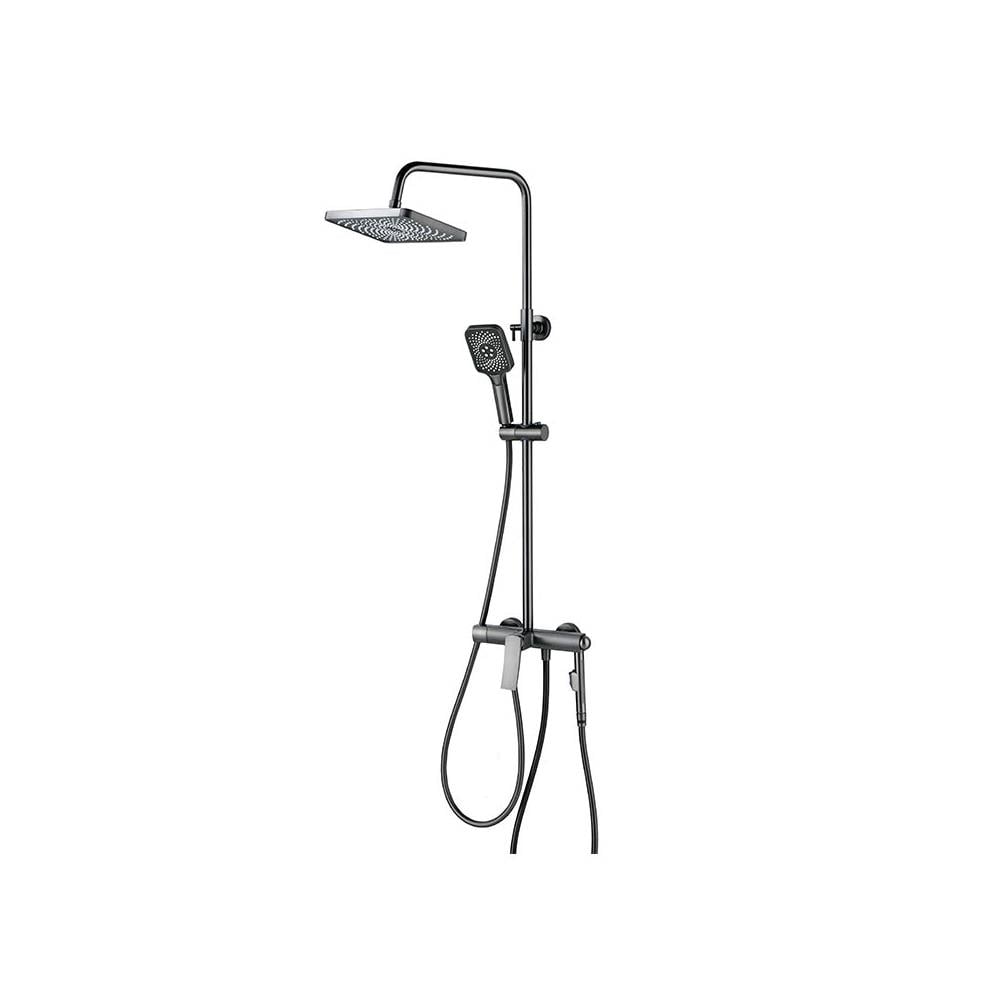 Newarc Trend Bataryali Duş Ünitesi Metalik Gri 844515G resmi