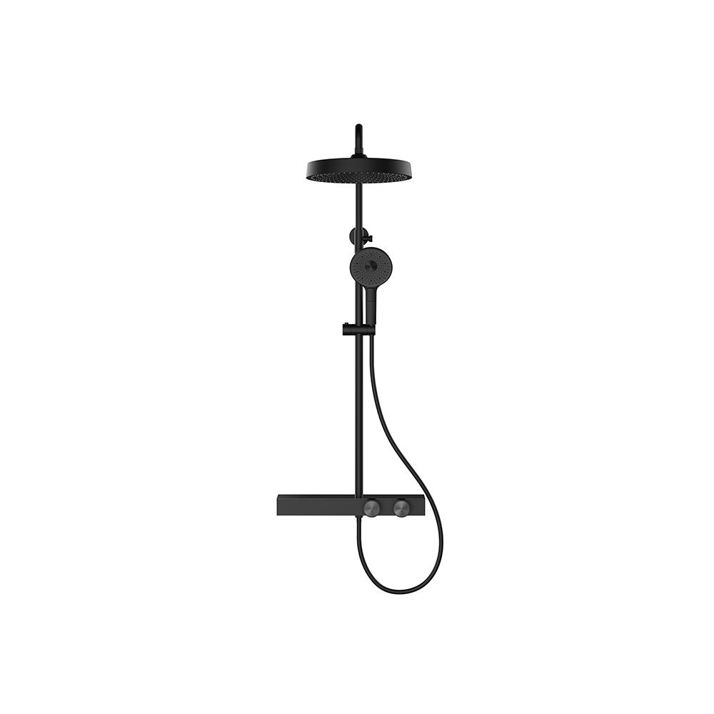 Newarc Milan Duş Ünitesi Siyah 848516B resmi