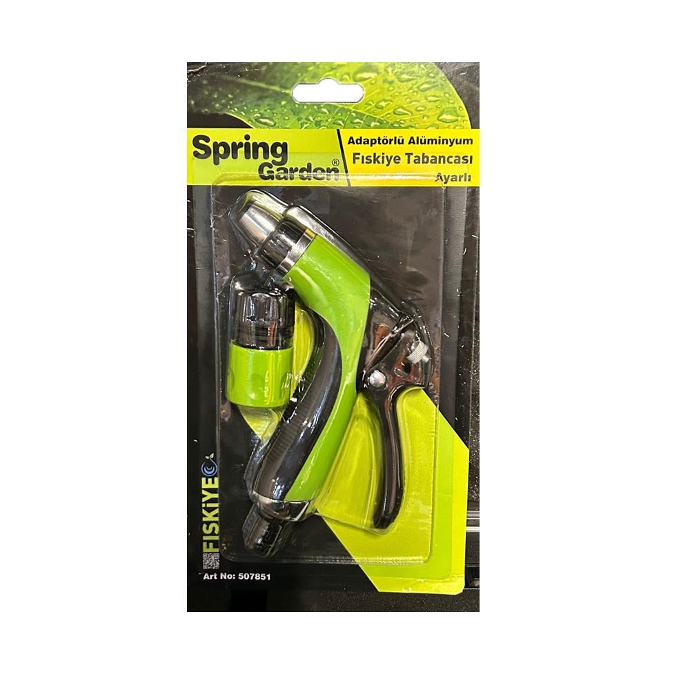 Spring Garden Fiskiye Tabancası Adaptörlü Ayarlı 507851 resmi