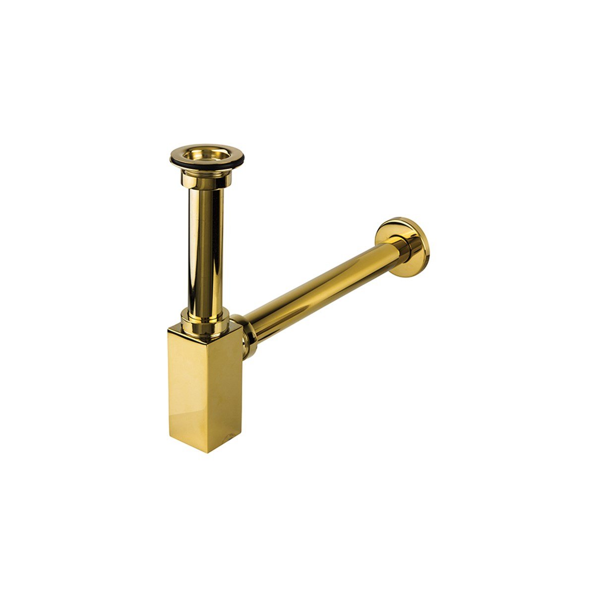 Newarc Corner Lavabo Sifonu Süzgeçli Altın 760521G resmi