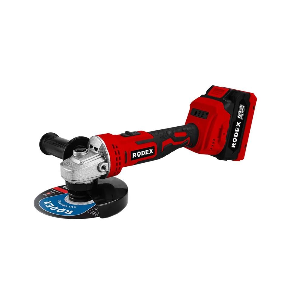 Rodex Akülü Avuç Taşlama Makinesi 20V 4Ah Rdx1021 resmi