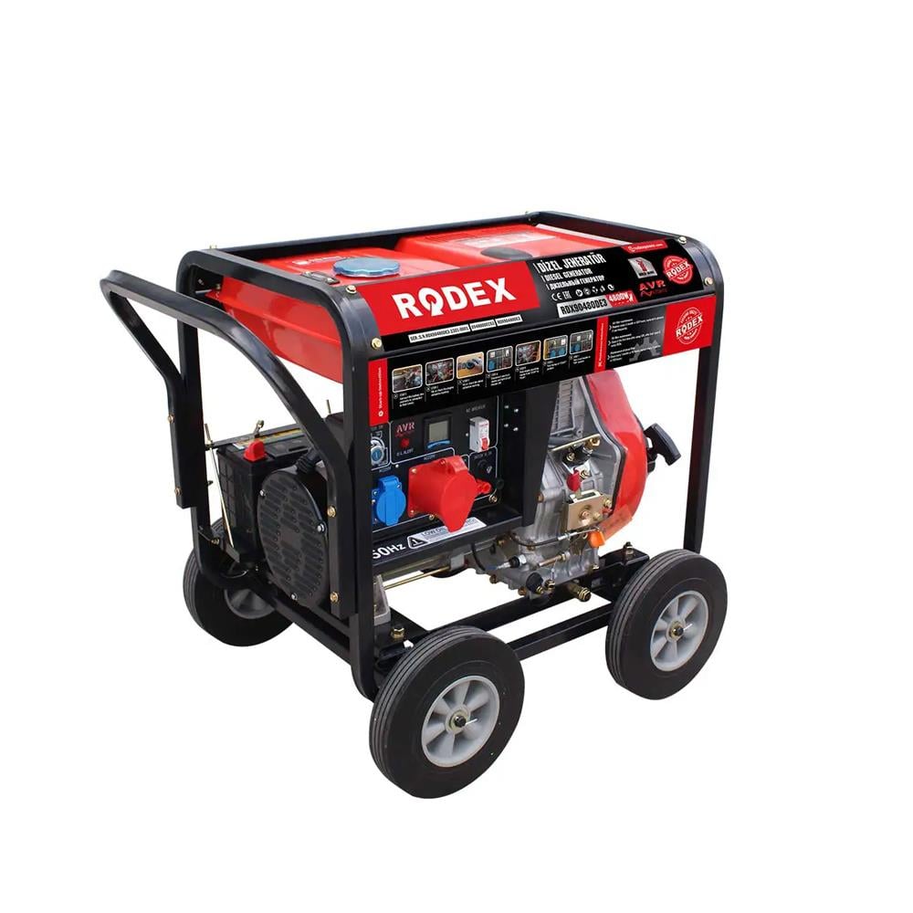 Rodex Dizel Jeneratör 6.5 Kva Rdx90480De3 resmi