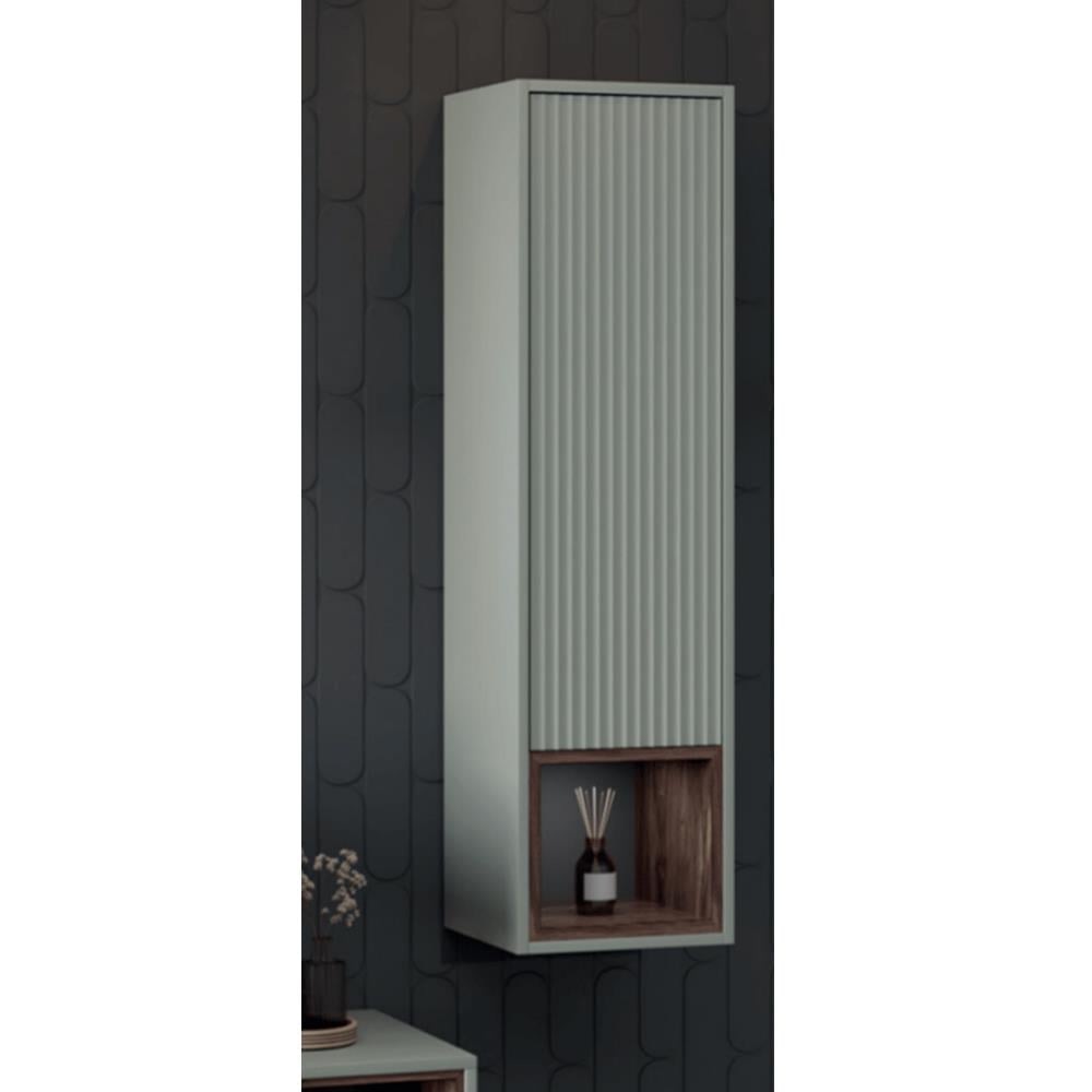 Aquanil Parma Boy Dolabı - Nane Yeşili/Kaman Ceviz resmi