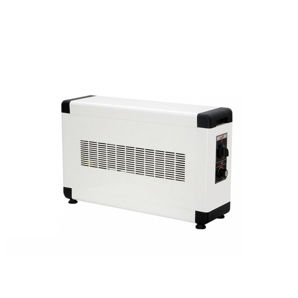 Heatbox Board 4000W Monofaze Elektrikli Fanlı Isıtıcı Krem resmi