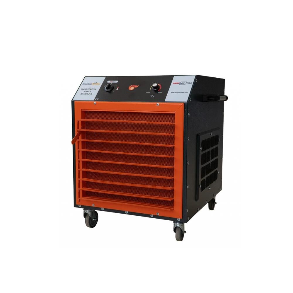 Heatbox Pro 40000W Trifaze Elektrikli Fanlı Isıtıcı Füme resmi