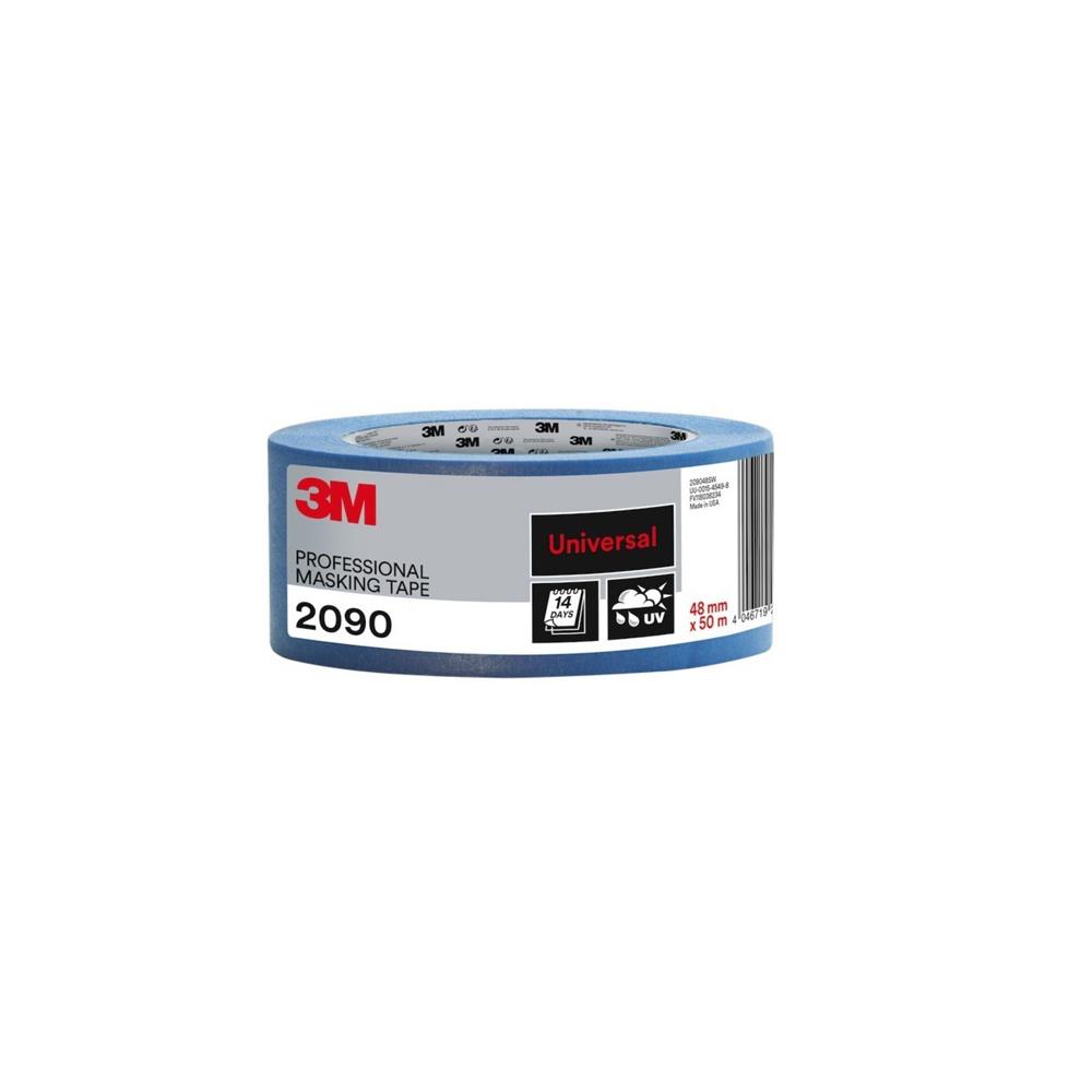 3M 02090 Mavi Maskeleme Bandı 48Mm X 50Mt resmi