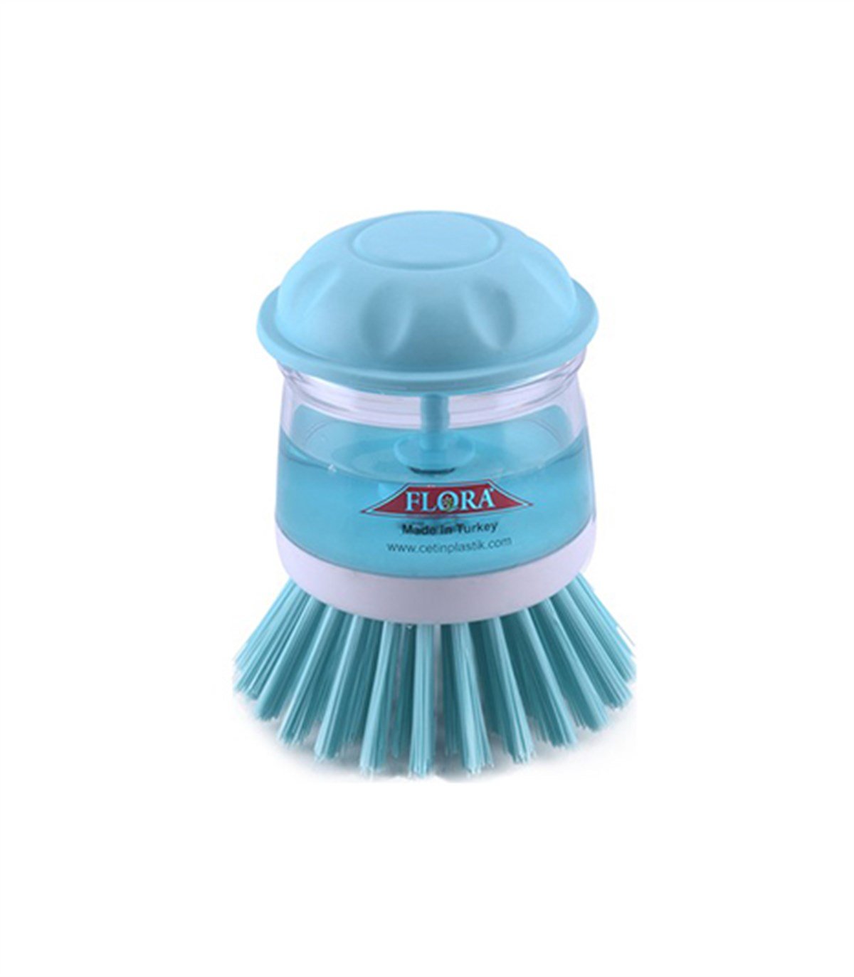 Flora F389 Deterjan Hazneli Bulaşık Fırçası resmi