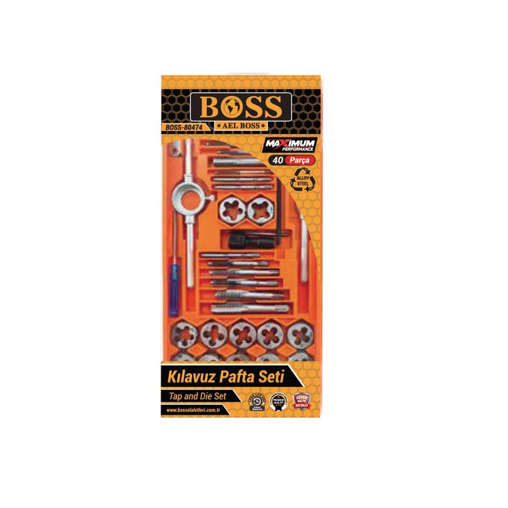 Boss 80474 Klavuz Pafta Seti 40 Parça resmi
