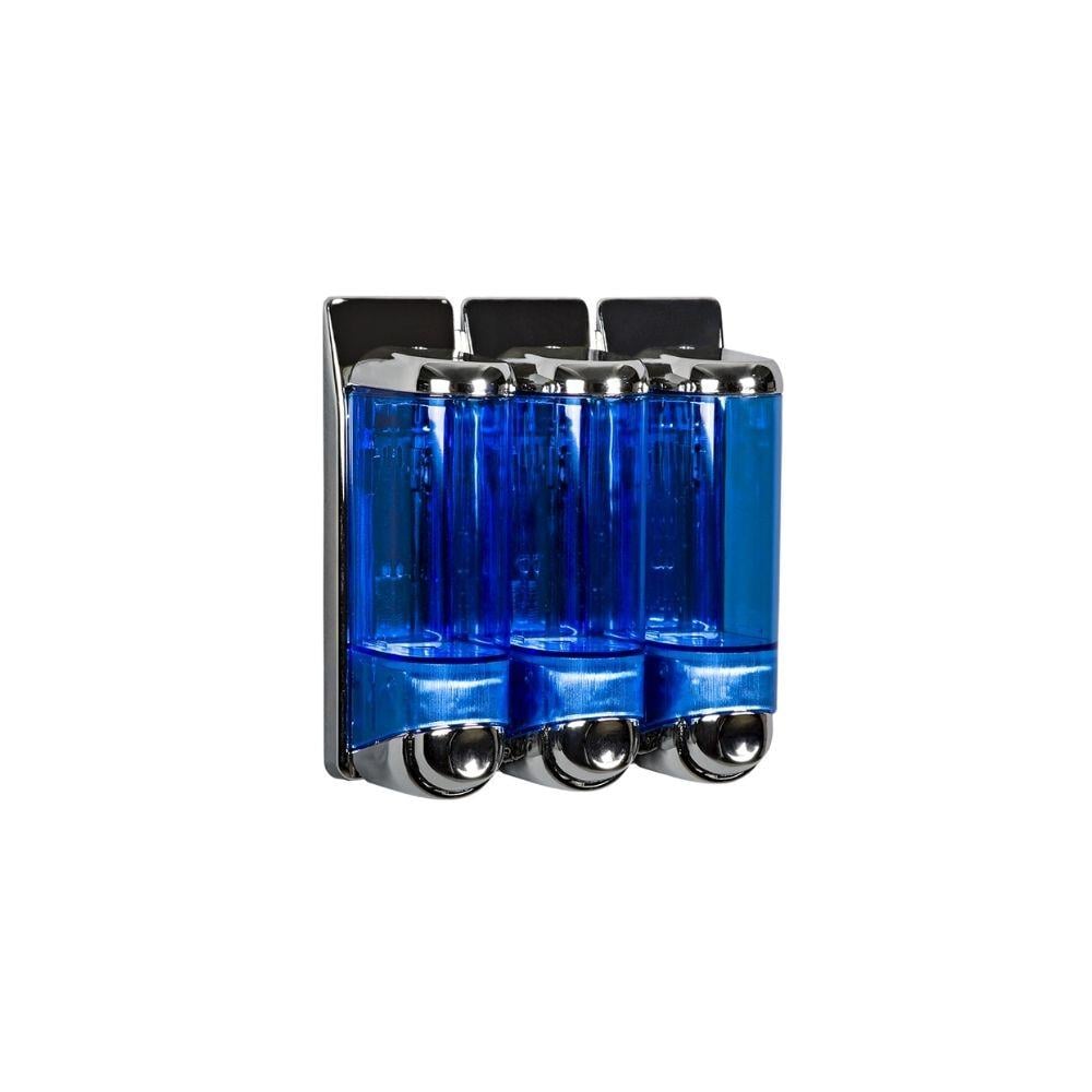 Frl Freeline Triplets Sıvı Sabun Ve Şampuanlık 3X250 Ml Krom/Ş.Mavi Frltrp-Ssa25-208 resmi