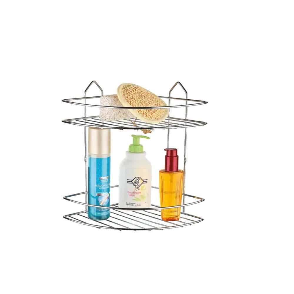 Perilla 2'Li Banyo Köşeliği Krom 71302 resmi