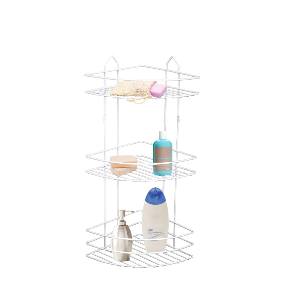 Perilla 3'Lü Banyo Köşeliği Beyaz 71303 resmi