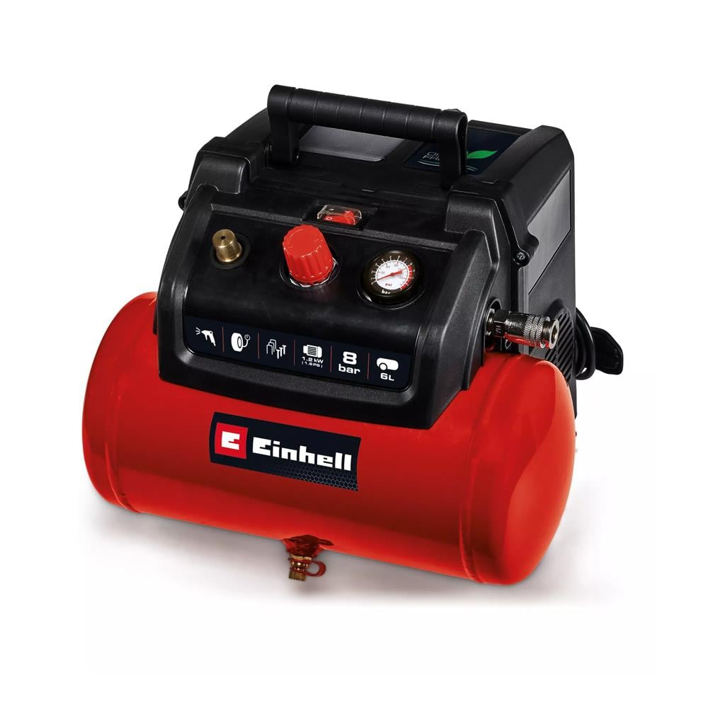 Einhell Tc-Ac 190/6/8 Of Kompresör (Yağsız) resmi