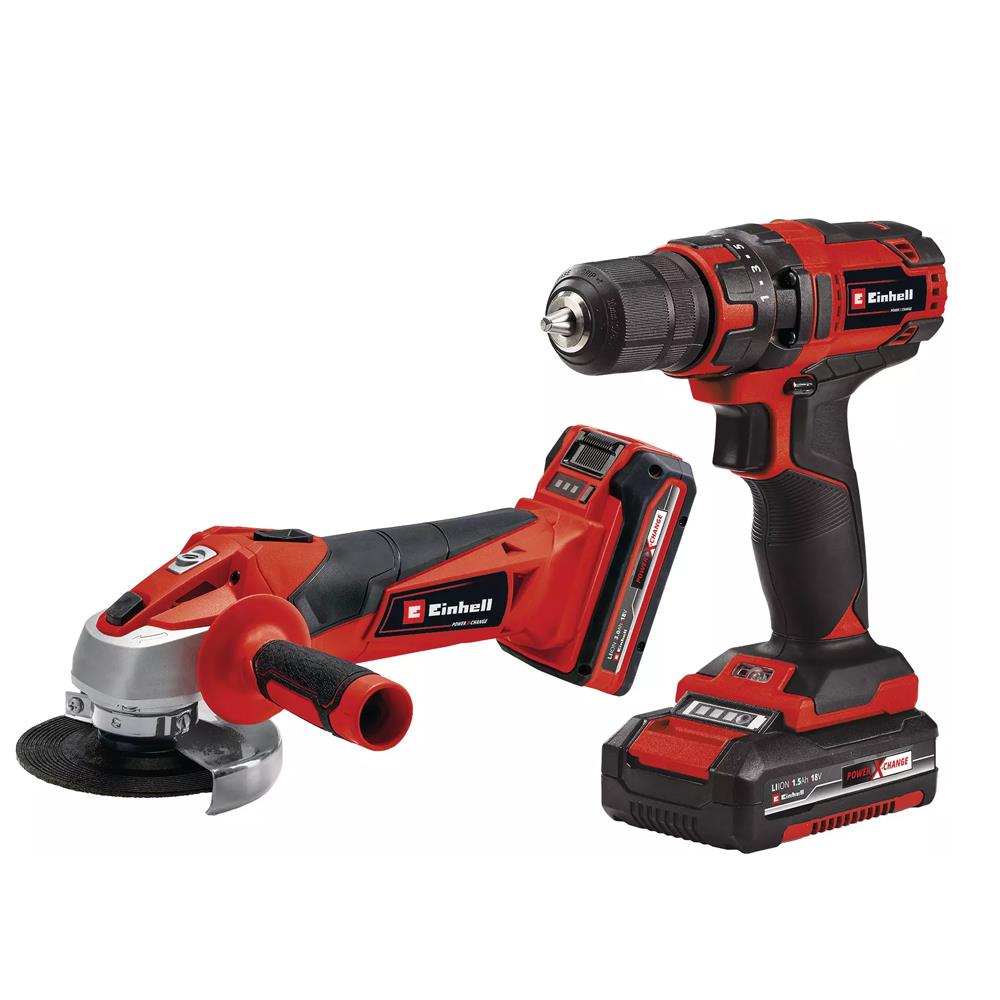 Einhell Tc-Tk 18 Li Kit (Cd+Ag) (1X1.5 Ah + 1X3.0 Ah) Akülü Alet Seti resmi