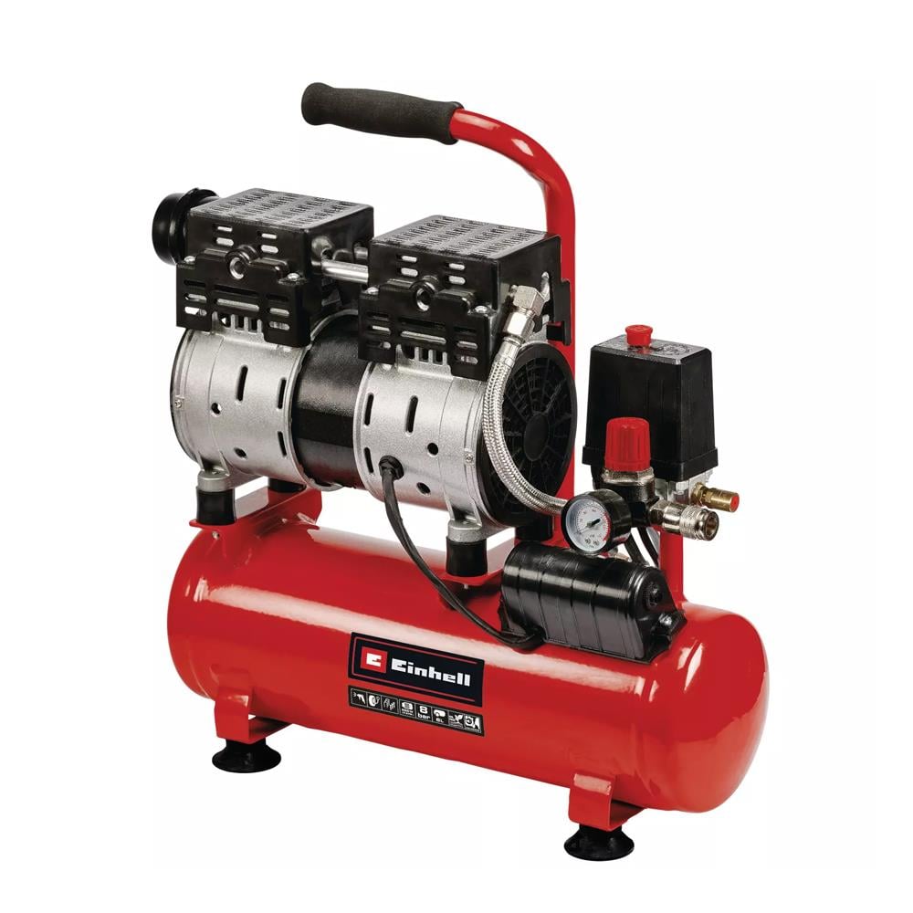 Einhell Te-Ac 110/6 Silent Plus Sessiz Hava Kompresörü resmi