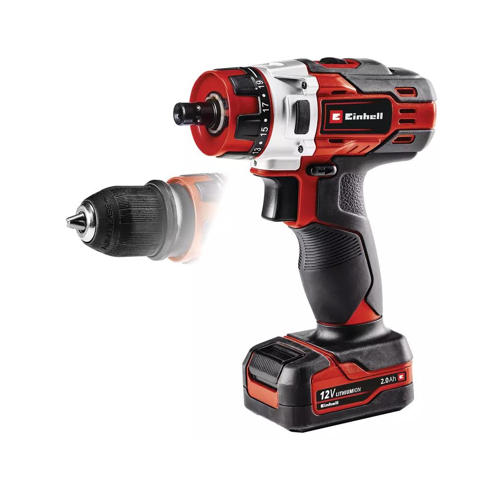 Einhell Te-Cd 12/1 X-Li (1X2.0 Ah) Akülü Vidalama resmi