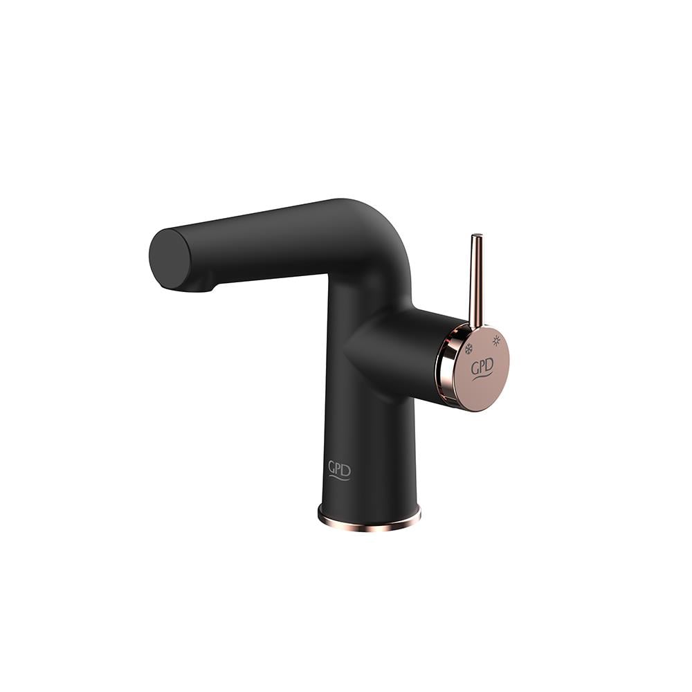 Gpd Aduro Lavabo Bataryası Siyah-Rose Gold Mlb195-S-R resmi