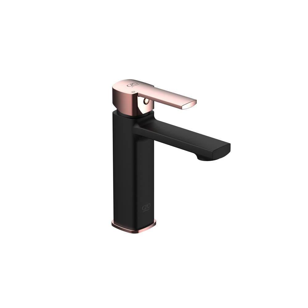 Gpd Pedra Lavabo Bataryası Siyah-Rose Gold Mlb160-S-R resmi