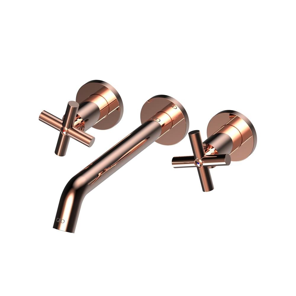 Gpd Nino Duvardan Ankastre Lavabo Bataryası Altın Dab05-R resmi