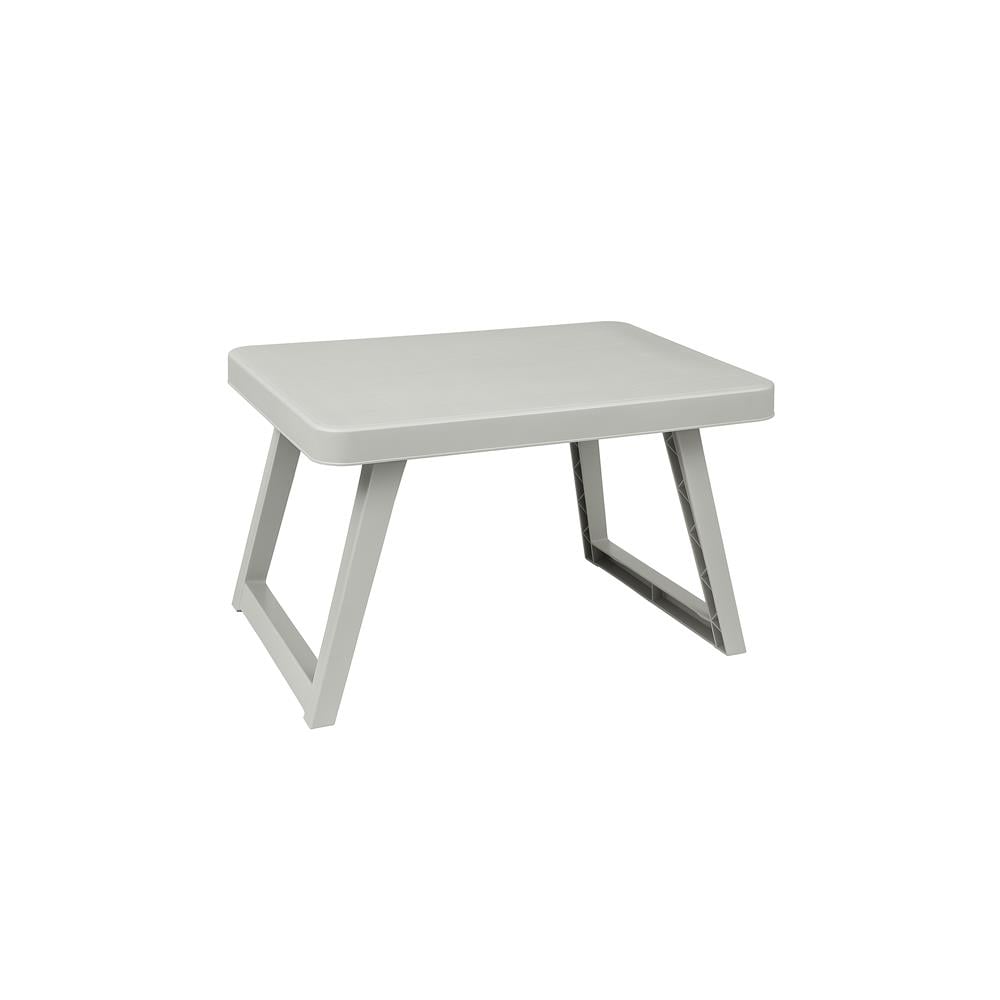 Portatif Katlanabilir Sehpa Kamp Masası Gri resmi