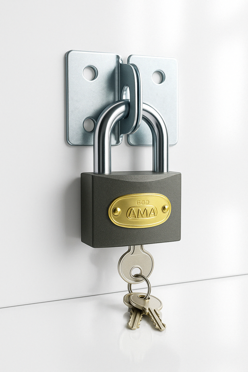 Asma Kilit Flanşı 2'Li Takım (Kilit Hariç) resmi