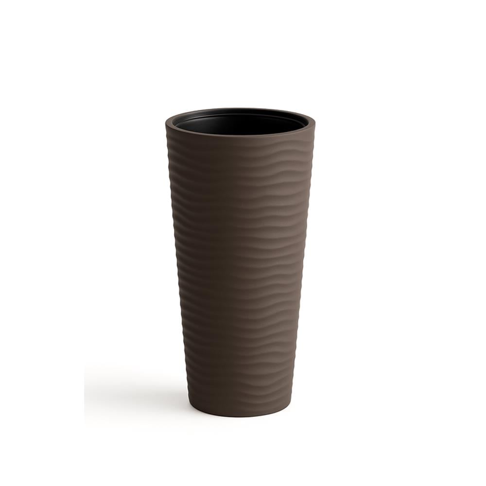 Serinova Kumsal Vazo Saksı Takım No:2 9 Lt Mocha resmi