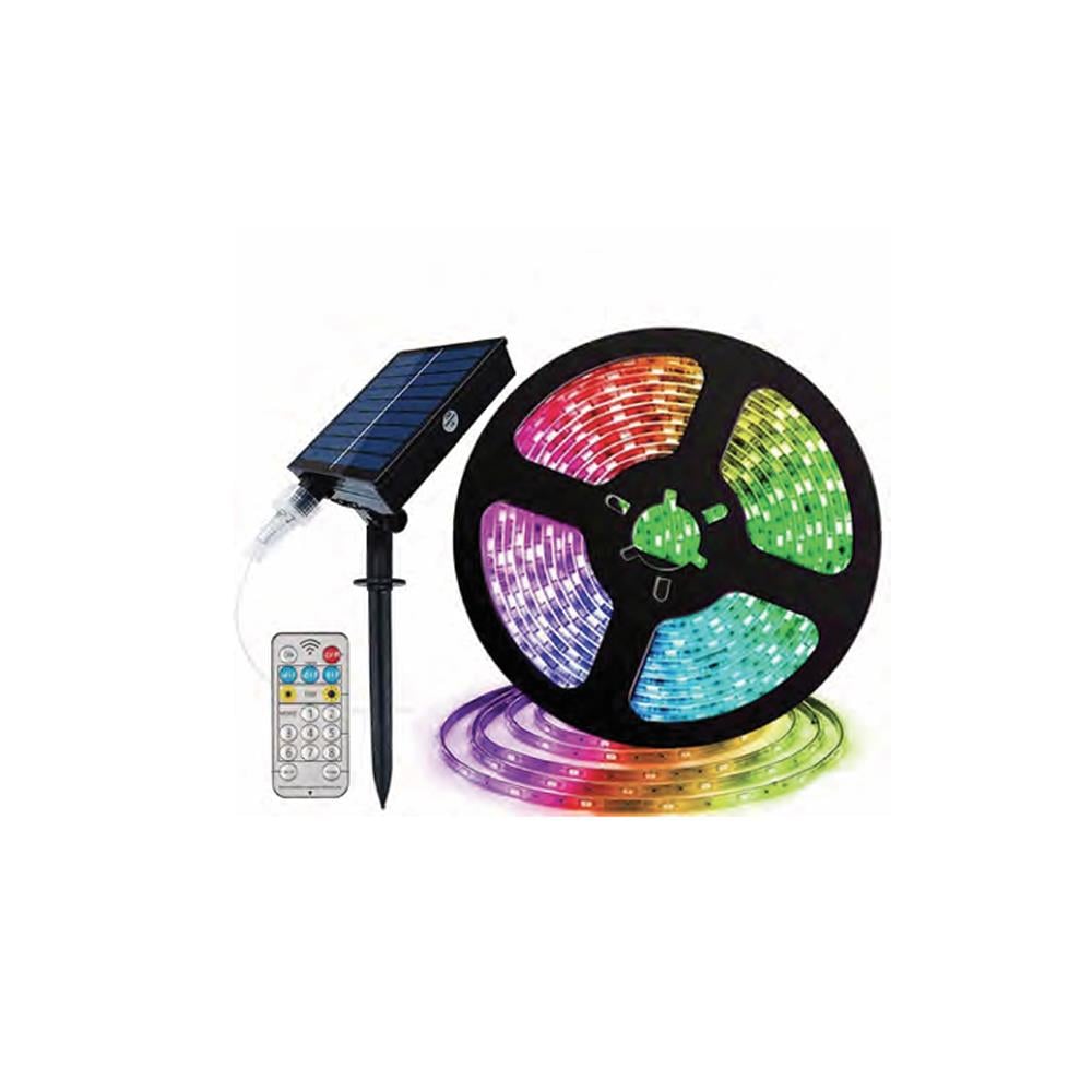 Forlife Solar Şerit Led 20W 10 Metre Rgb Fl-3310 R resmi