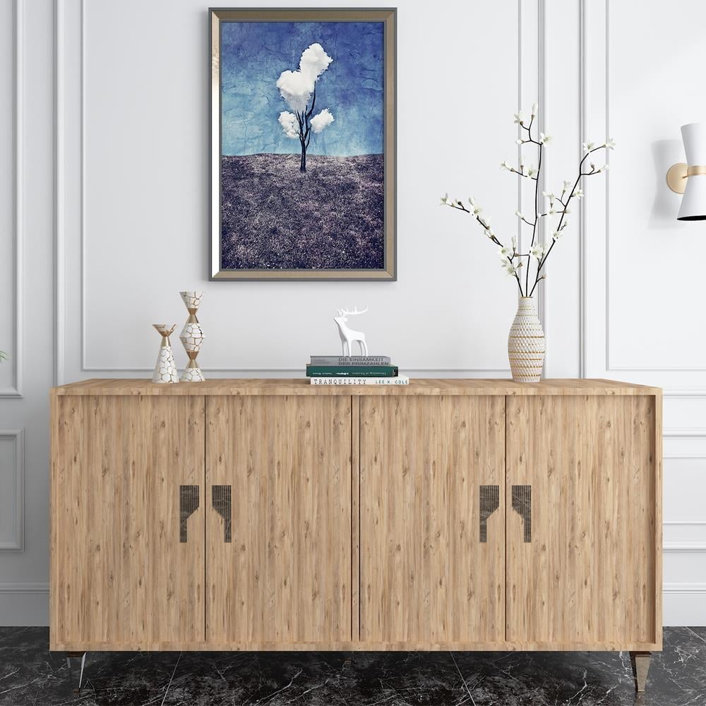 Bgr 4 Kapaklı Konsol Çam resmi