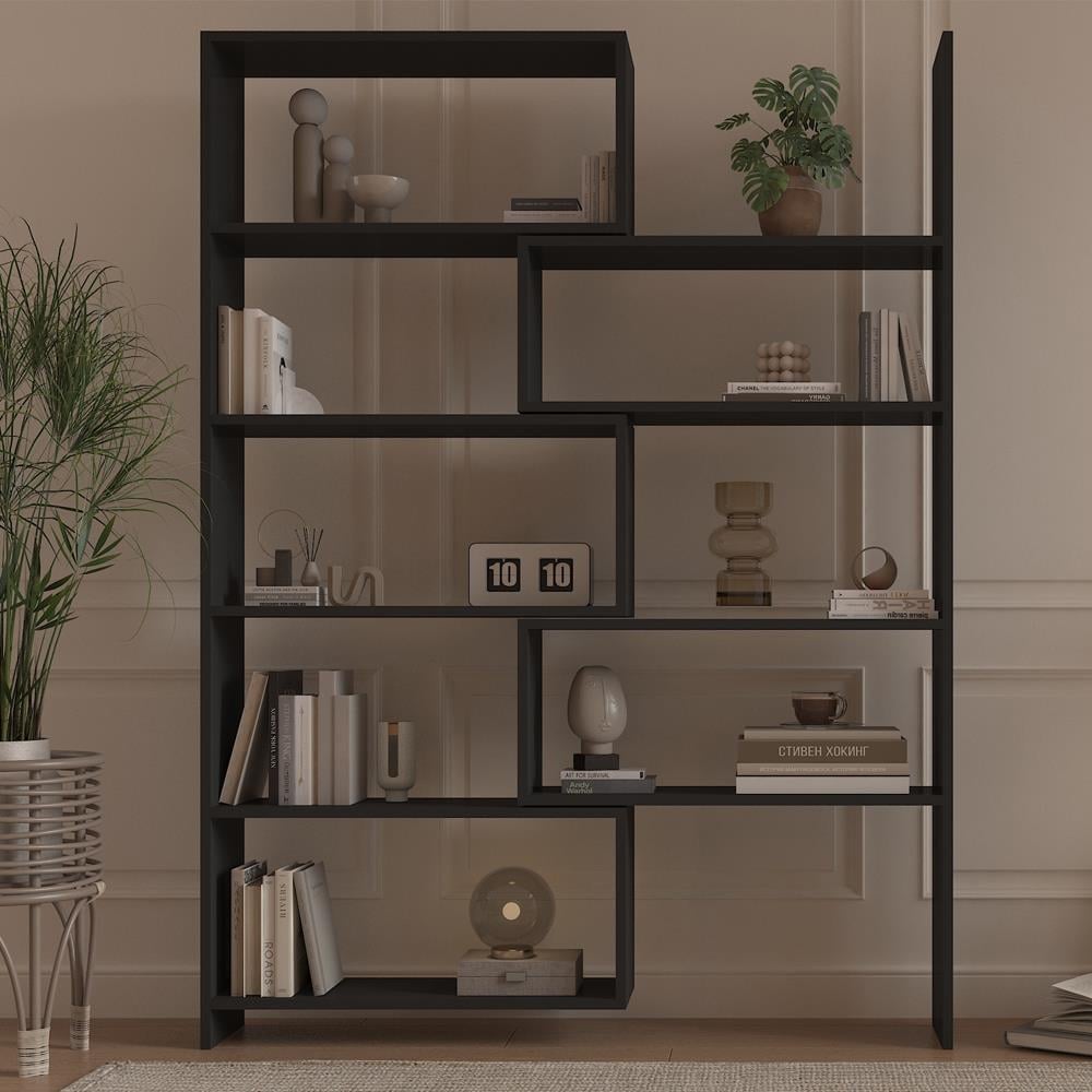 Bgr 9 Bölmeli Modüler Kitaplık Antrasit resmi