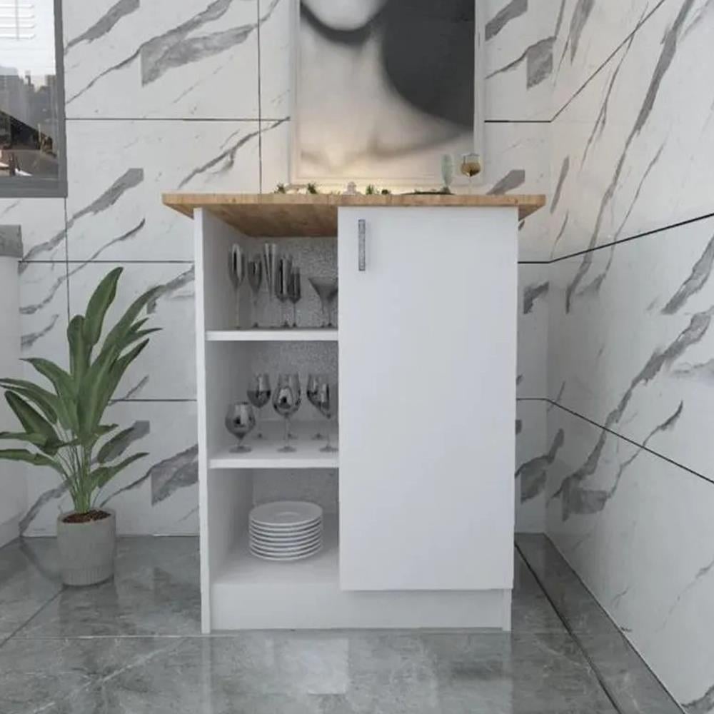 Bgr Mutfak Adası Beyaz resmi